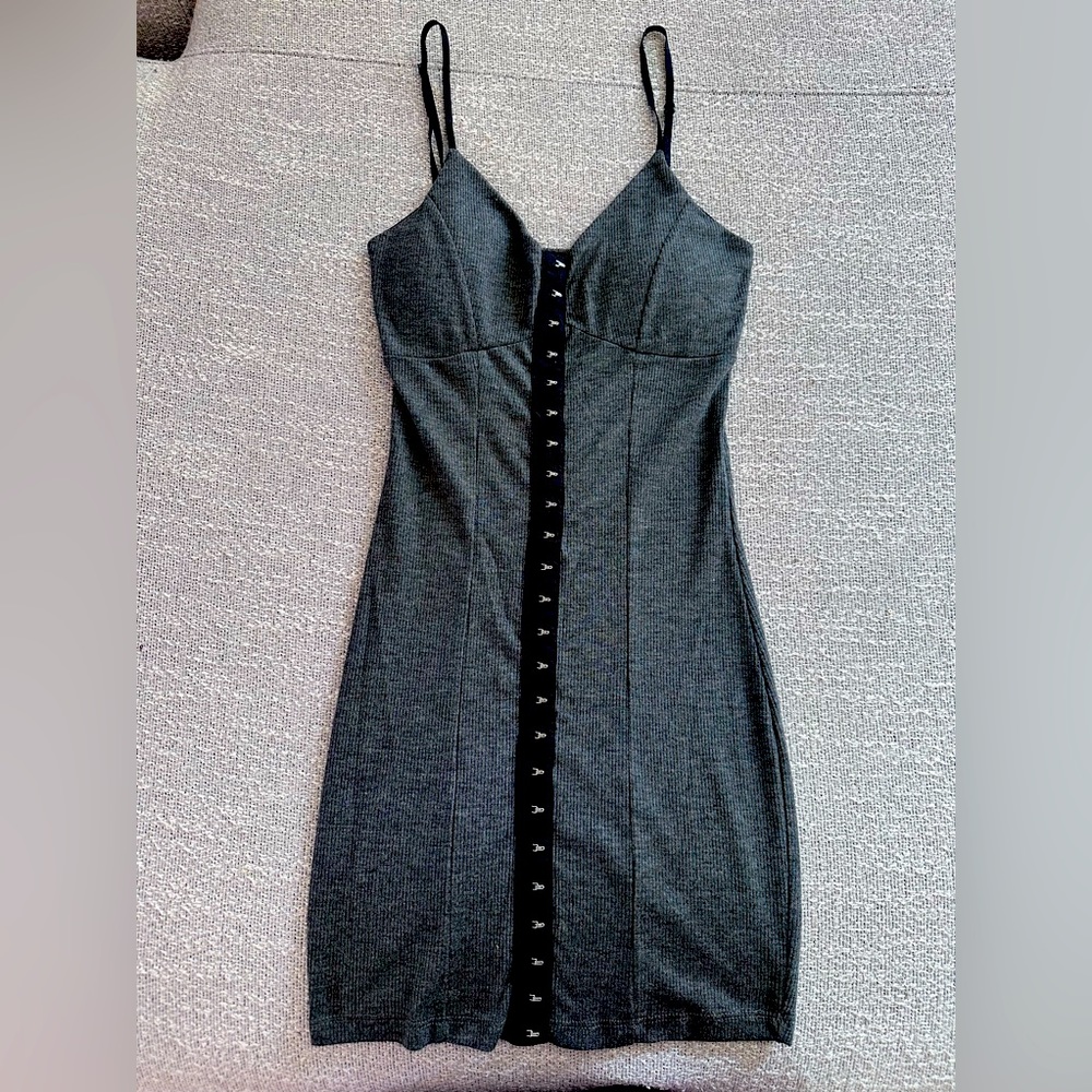 Grey Mini Dress